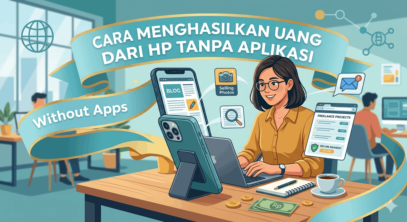 Cara Menghasilkan Uang dari HP Tanpa Aplikasi: Kreatif, Realistis, dan Langsung Bisa Dicoba