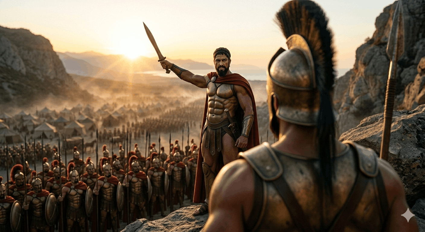 Leonidas dan Filosofi Perang Sparta yang Membentuk Sejarah Yunani Kuno