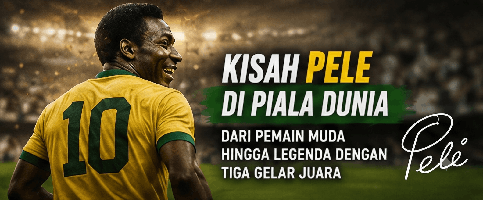 Kisah Pele di Piala Dunia: Bintang Muda yang Mengubah Sejarah Sepak Bola