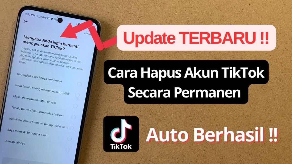 Panduan Praktis Menghapus Akun TikTok Secara Permanen Tanpa Kendala