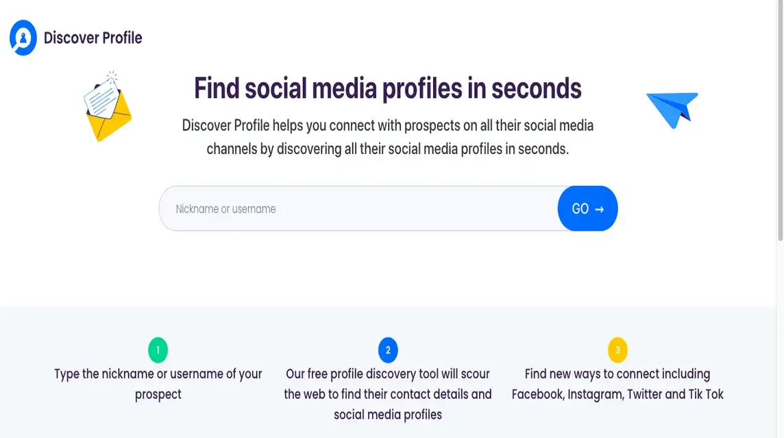 Discoverprofile, Cara Mudah Melacak Orang di Media Sosial