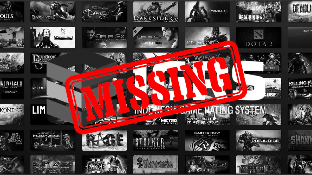 Rating IGRS Mendadak Lenyap dari Steam, Apa Penyebabnya?